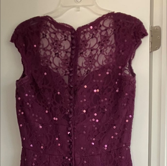 Plum mother of the bride dress - Picture 4 of 5